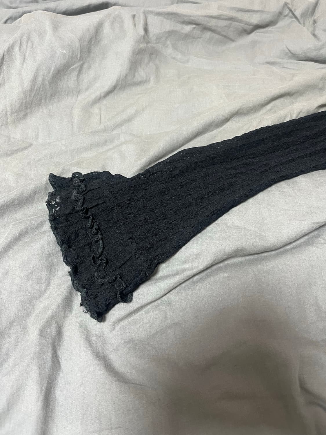 큐빈티지 빈티지 페어리 레이스 블랙 가디건 상품이미지4