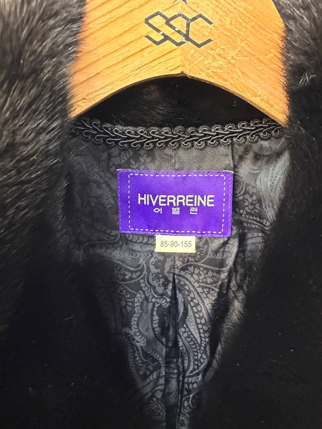 정품) HIVERREINE 이벨렌 밍크 여성 모피코트 66 상품이미지7
