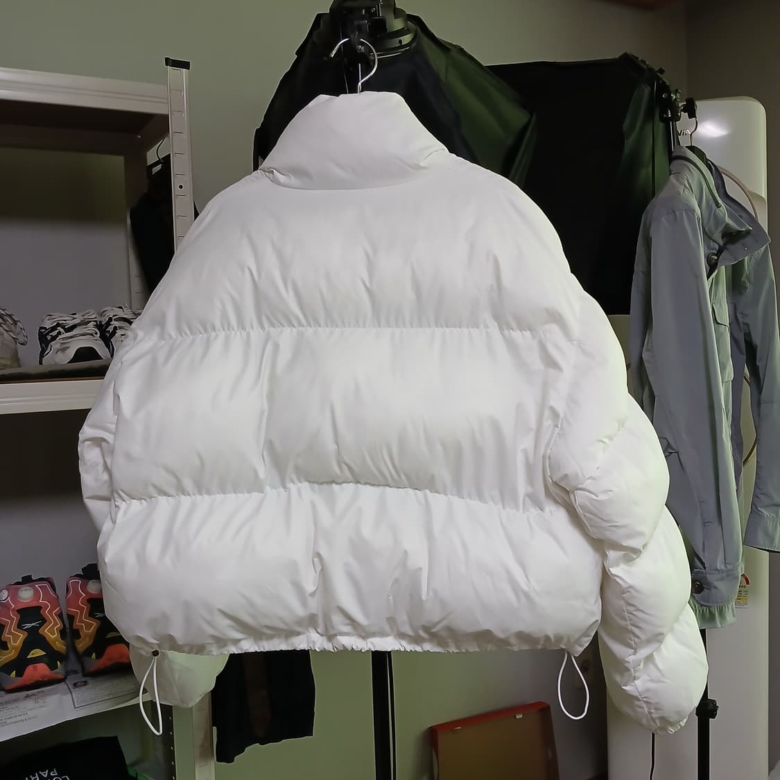 our room 아워룸 크롭 남녀공용 숏패딩 자켓 겨울 상품이미지4