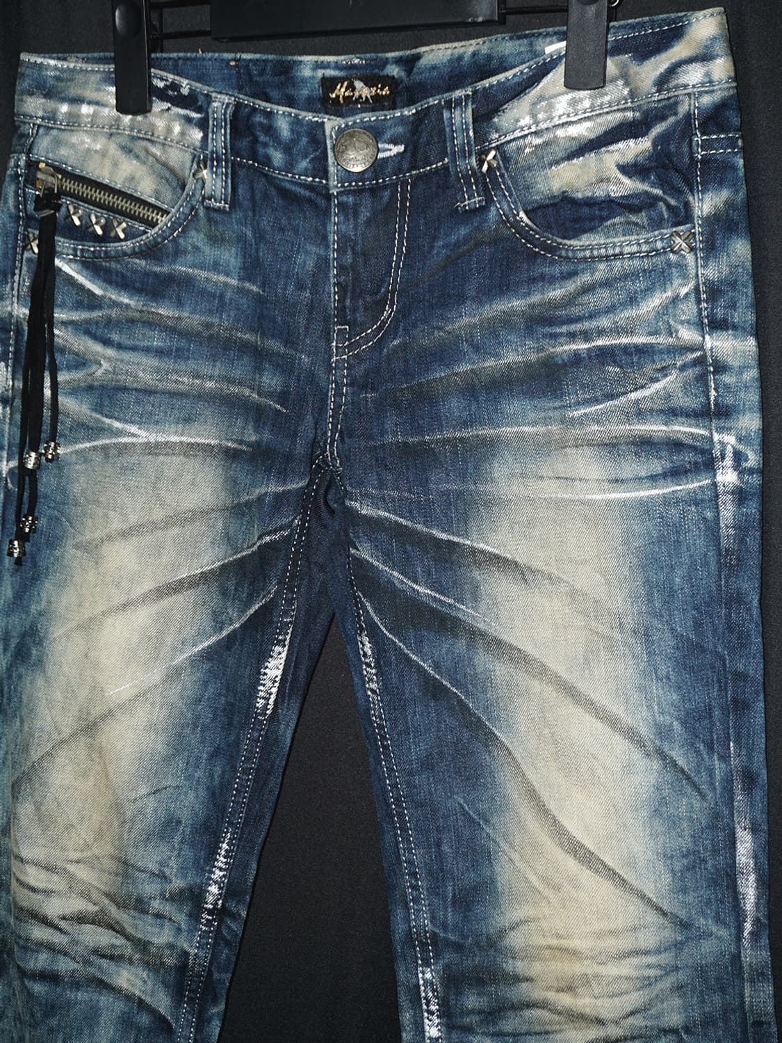(maraxia) vintage punk washed denim  상품이미지3