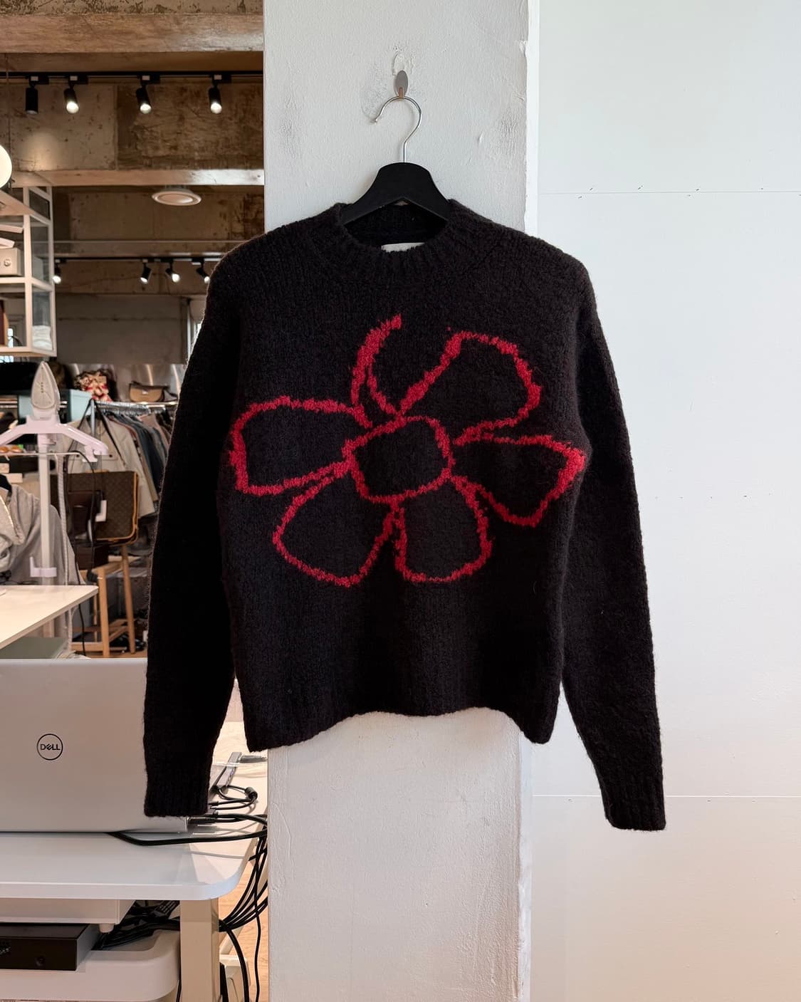 팔로마울 브라운 플로레케 울 니트  상품이미지2