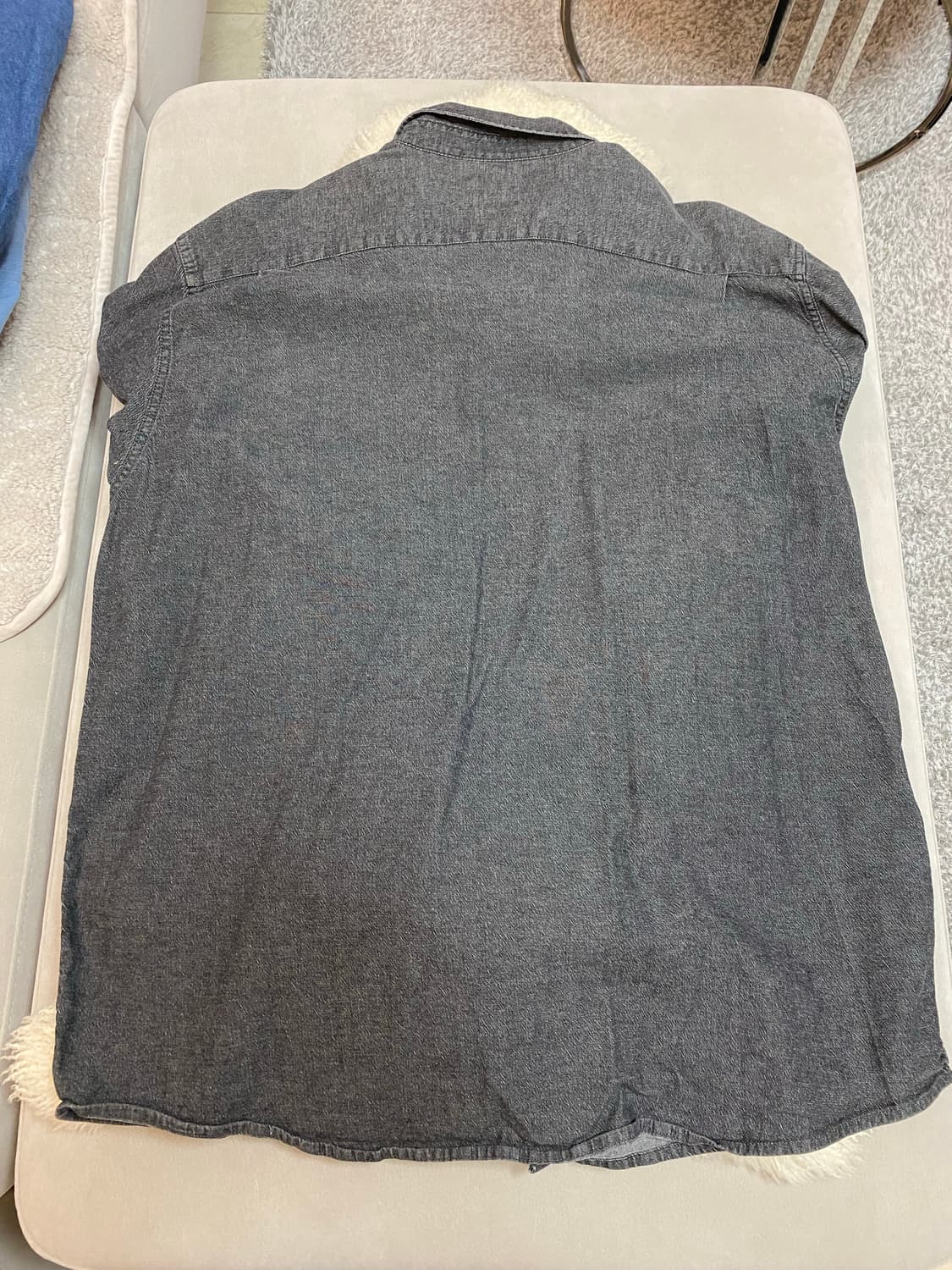 랭글러 wrangler 데님 셔츠 웨스턴 샴브레이 셔츠 2xl 105 상품이미지8