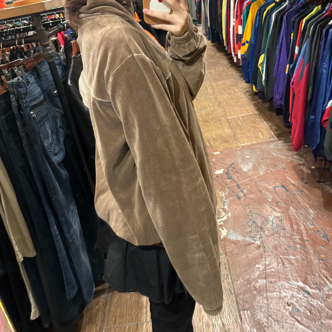 [Hi] 푸마 브라운 벨벳 져지 상품이미지4