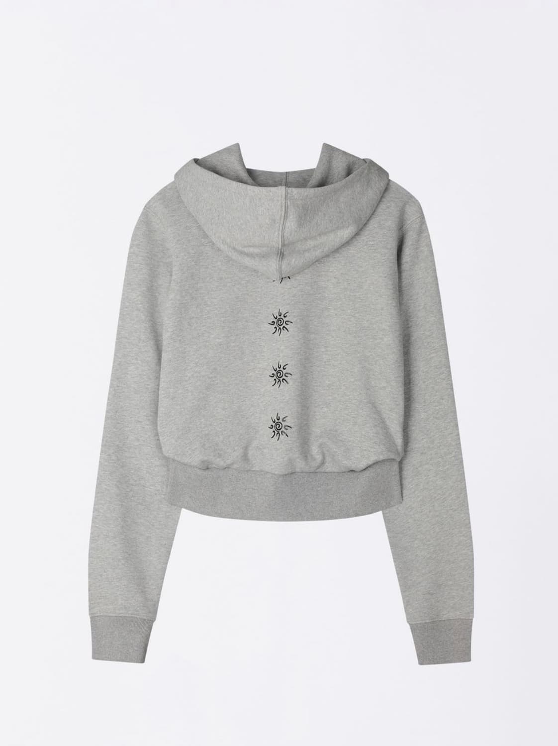 스컬프터 카르마 스터드 후드집업 멜란지그레이 M사이즈 상품이미지3