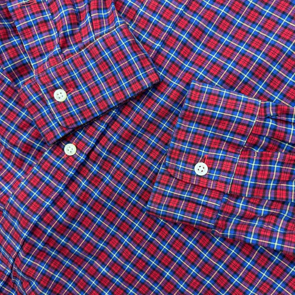 L(105) 폴로 랄프로렌 잔체크 남방 셔츠  상품이미지3