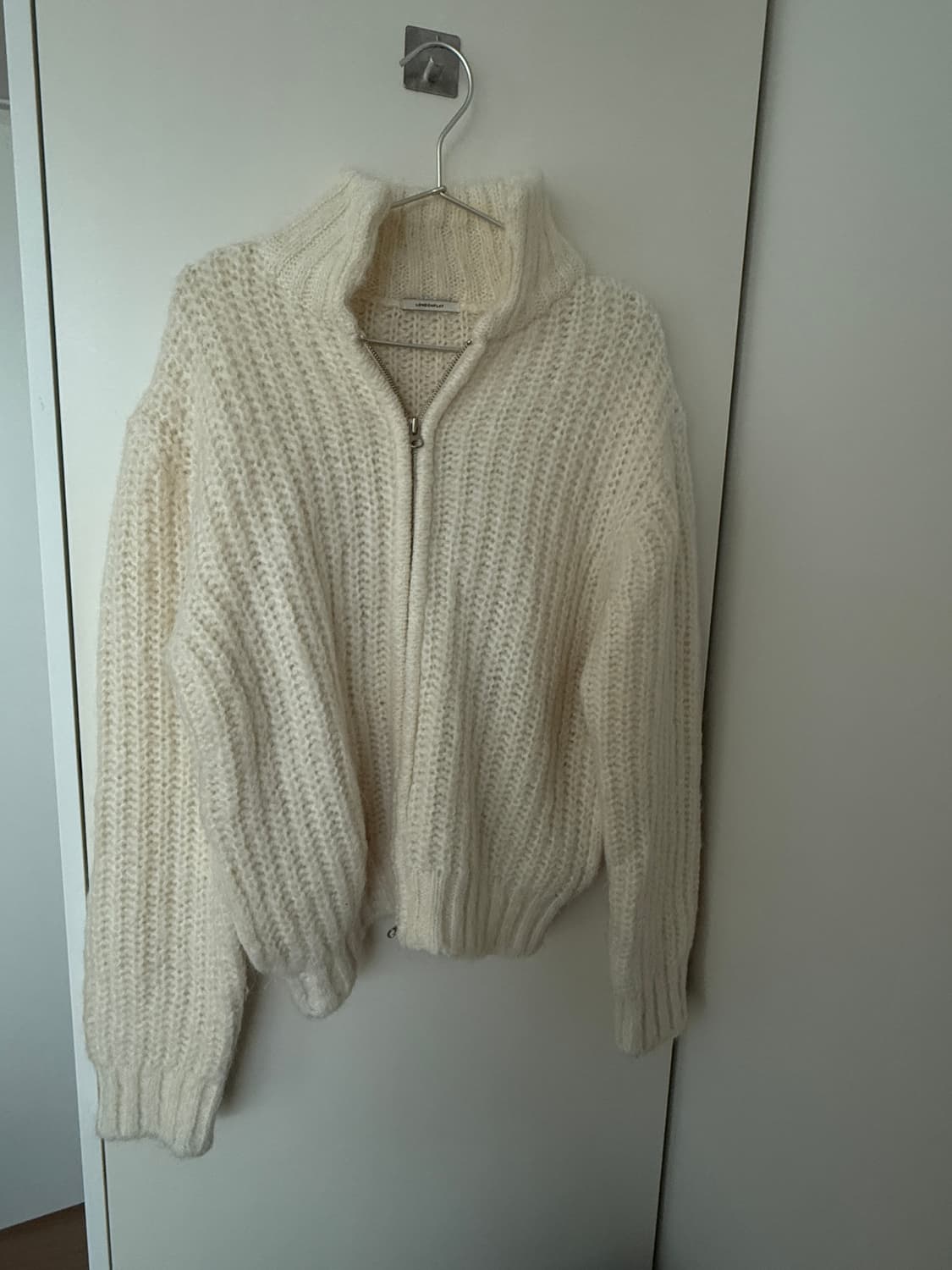 런던플랏 키드모헤어 니트집업 집업가디건 상품이미지6