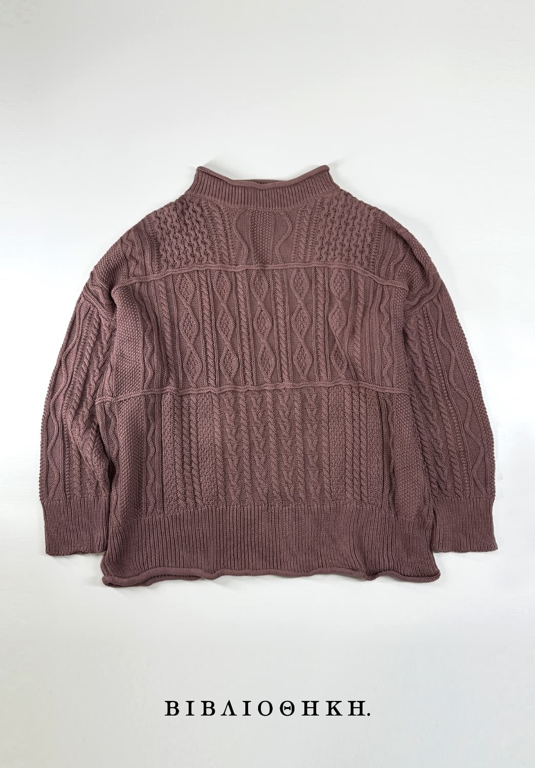 케이블 여성 루즈 니트 상품이미지1