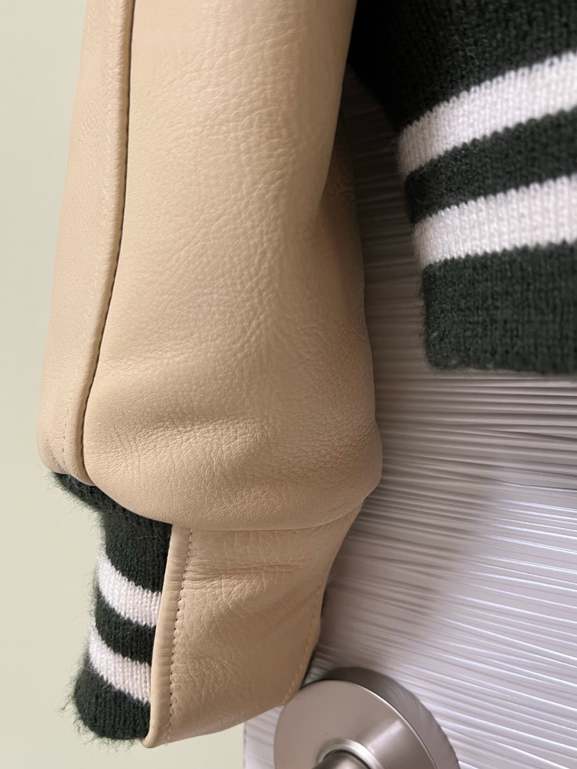 골든베어 바시티 자켓 그린 M 상품이미지4