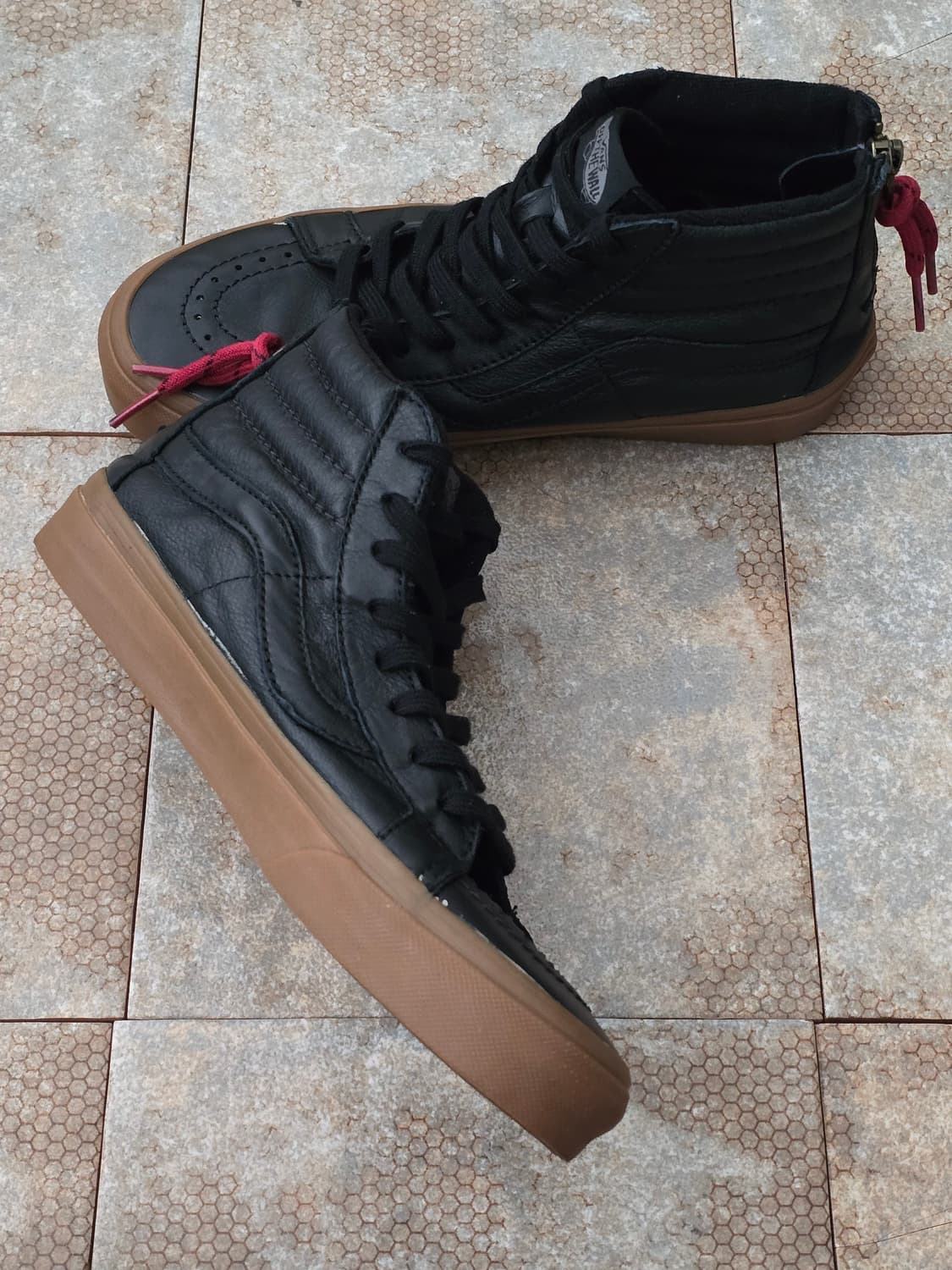 (235)반스 스케이트 하이 zip  상품이미지4