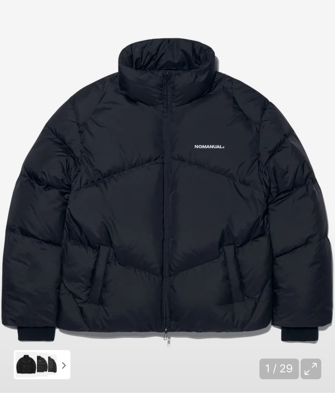 노매뉴얼 패딩 S 상품이미지1