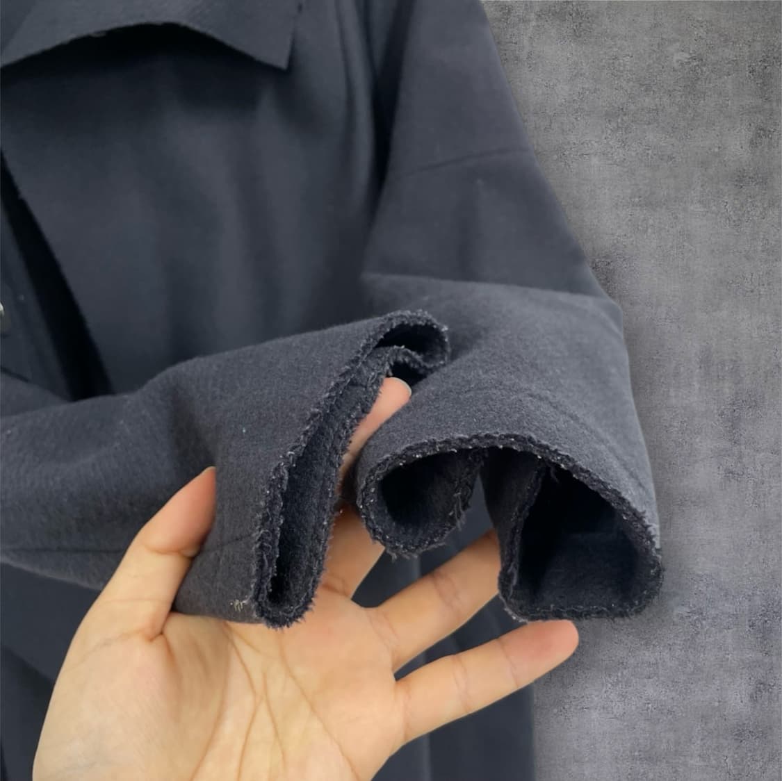 막스앤코 MAX&Co 차콜 울 케이프 코트 34 상품이미지9