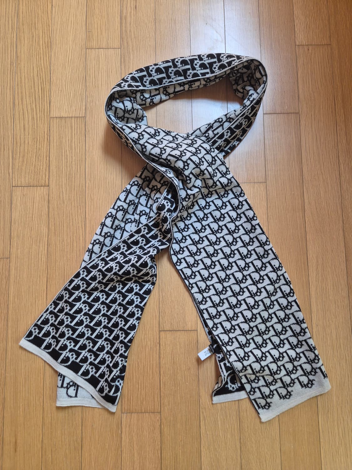 크리스찬 디올 오블리크 울 머플러 상품이미지1