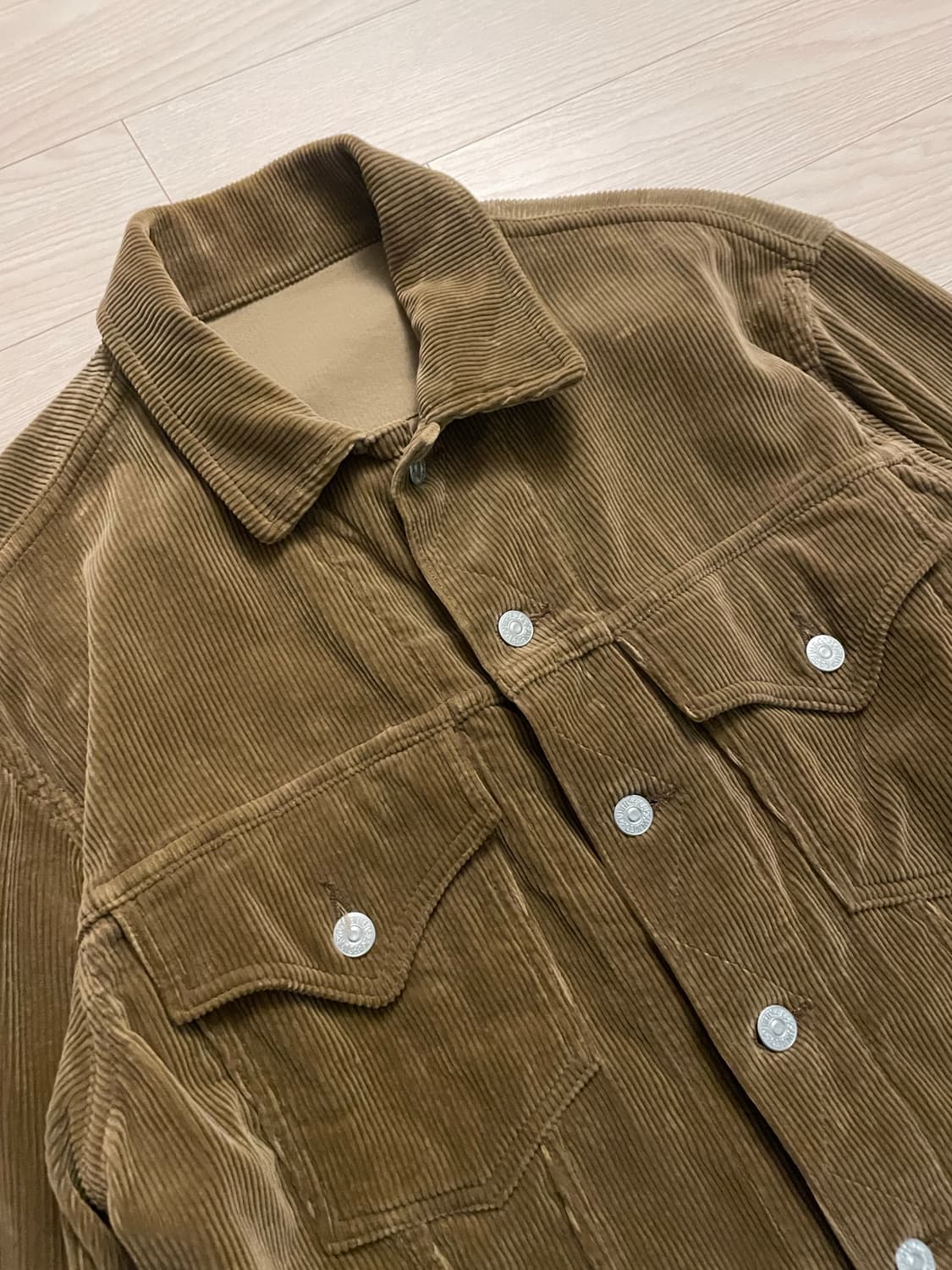 [36] 캡틴선샤인 코듀로이 3세대 트러커 자켓 상품이미지3