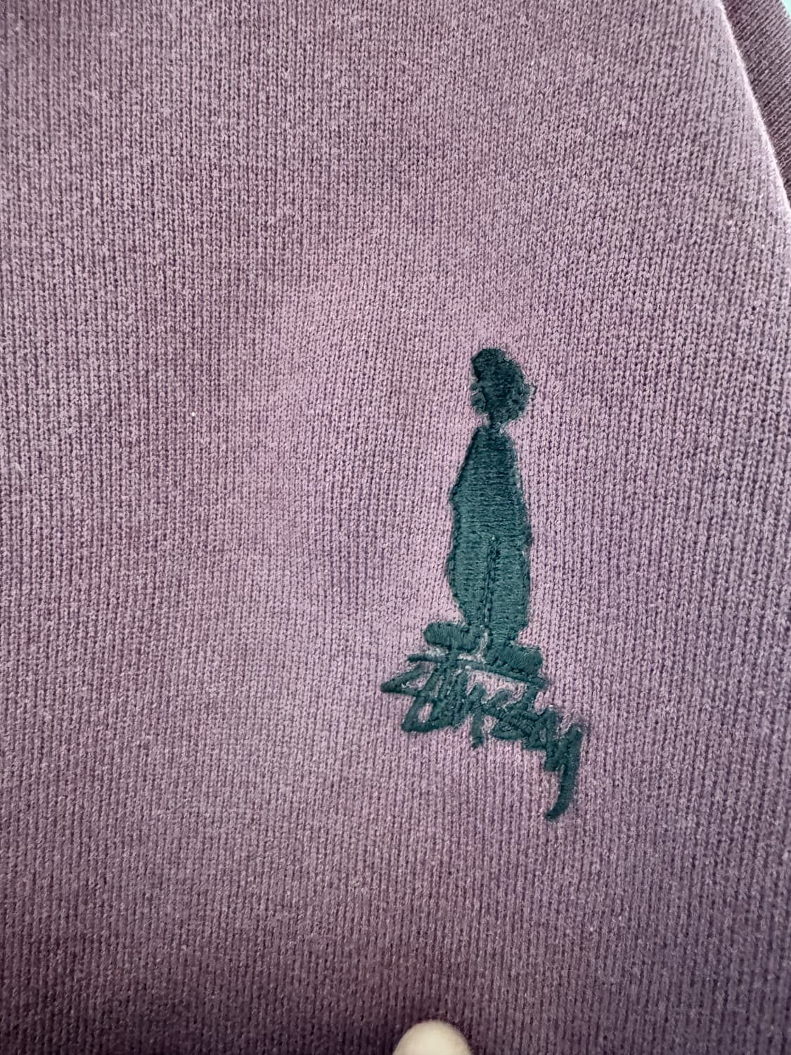 [XL] 80s 빈티지 스투시 pull over hoodie 상품이미지5