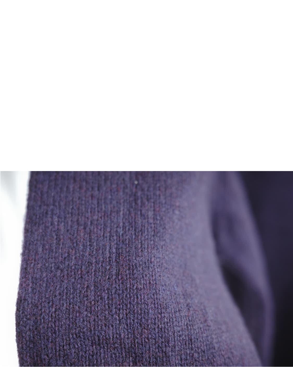 Lambswool deep purple knit 상품이미지6