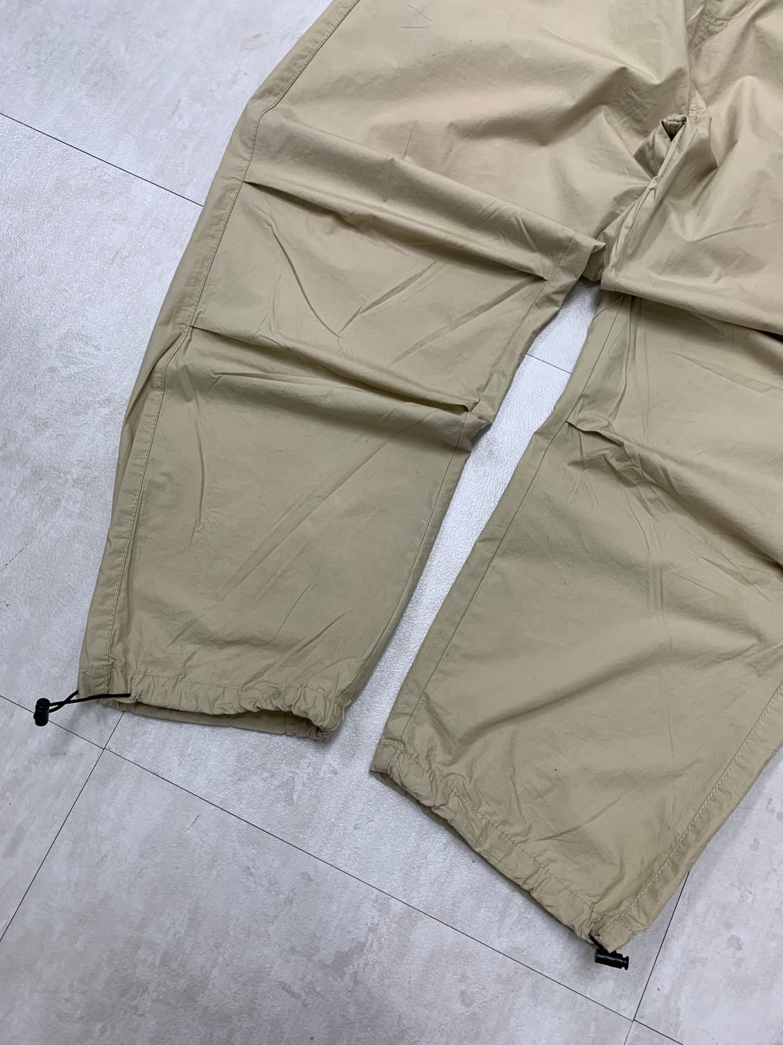 Parachute pants 베이지 와이드 팬츠 #107 상품이미지3