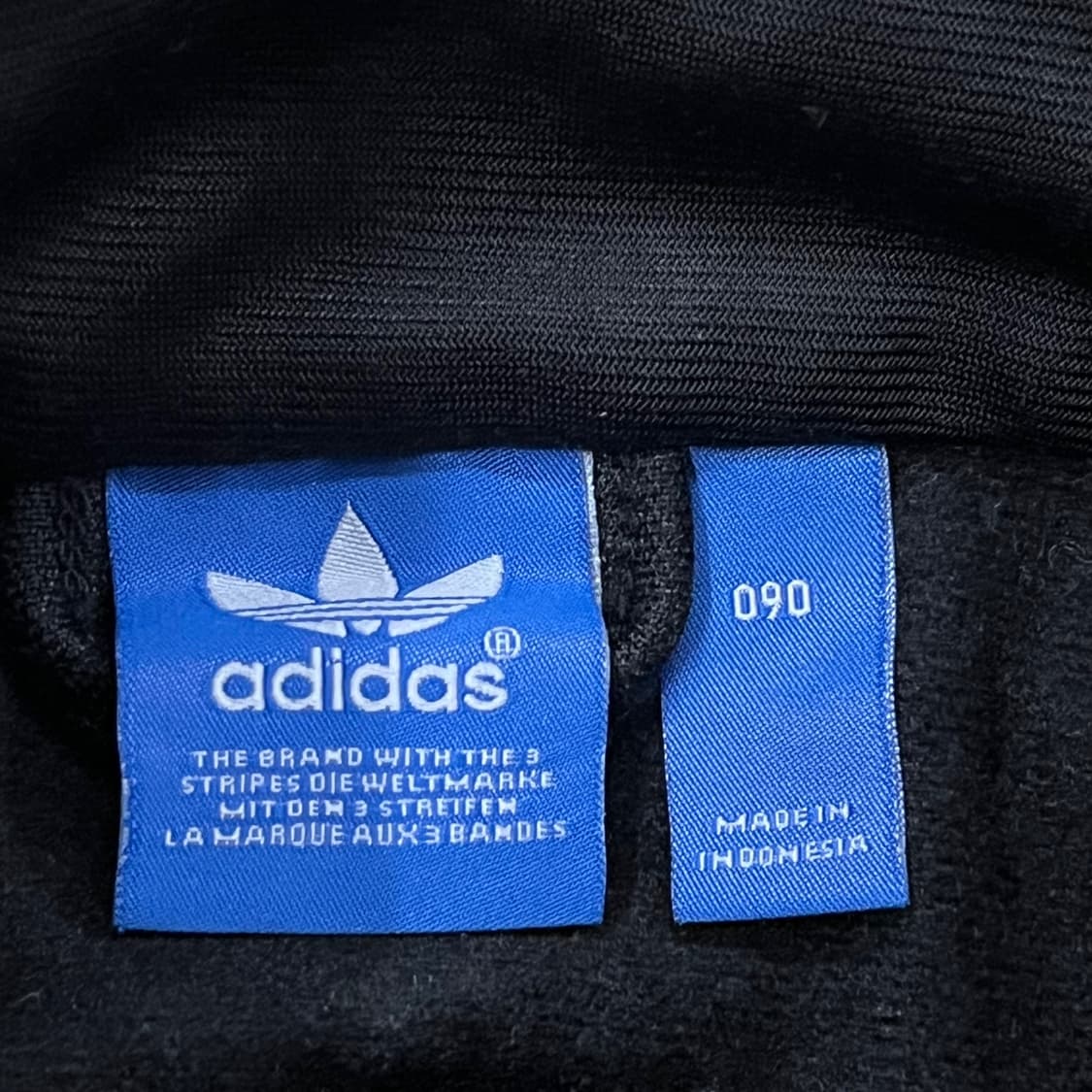 [정품/90] 아디다스 삼선 트랙탑 블랙 져지 b10 상품이미지5