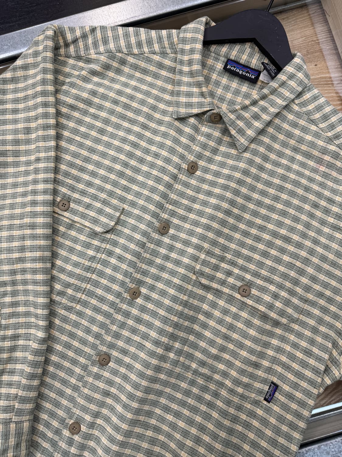 파타고니아 투포켓 체크 셔츠 상품이미지4