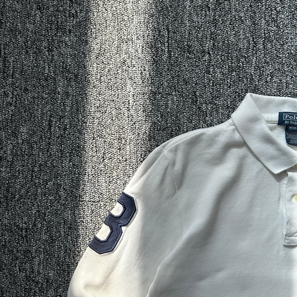 폴로 랄프로렌 화이트 빅포니 긴팔 PK 상품이미지2