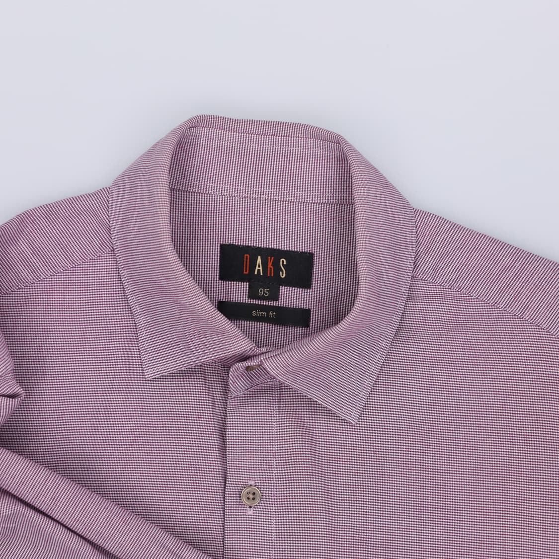 95 닥스 프리미엄 잔체크 고급 셔츠 남방 4103 상품이미지6