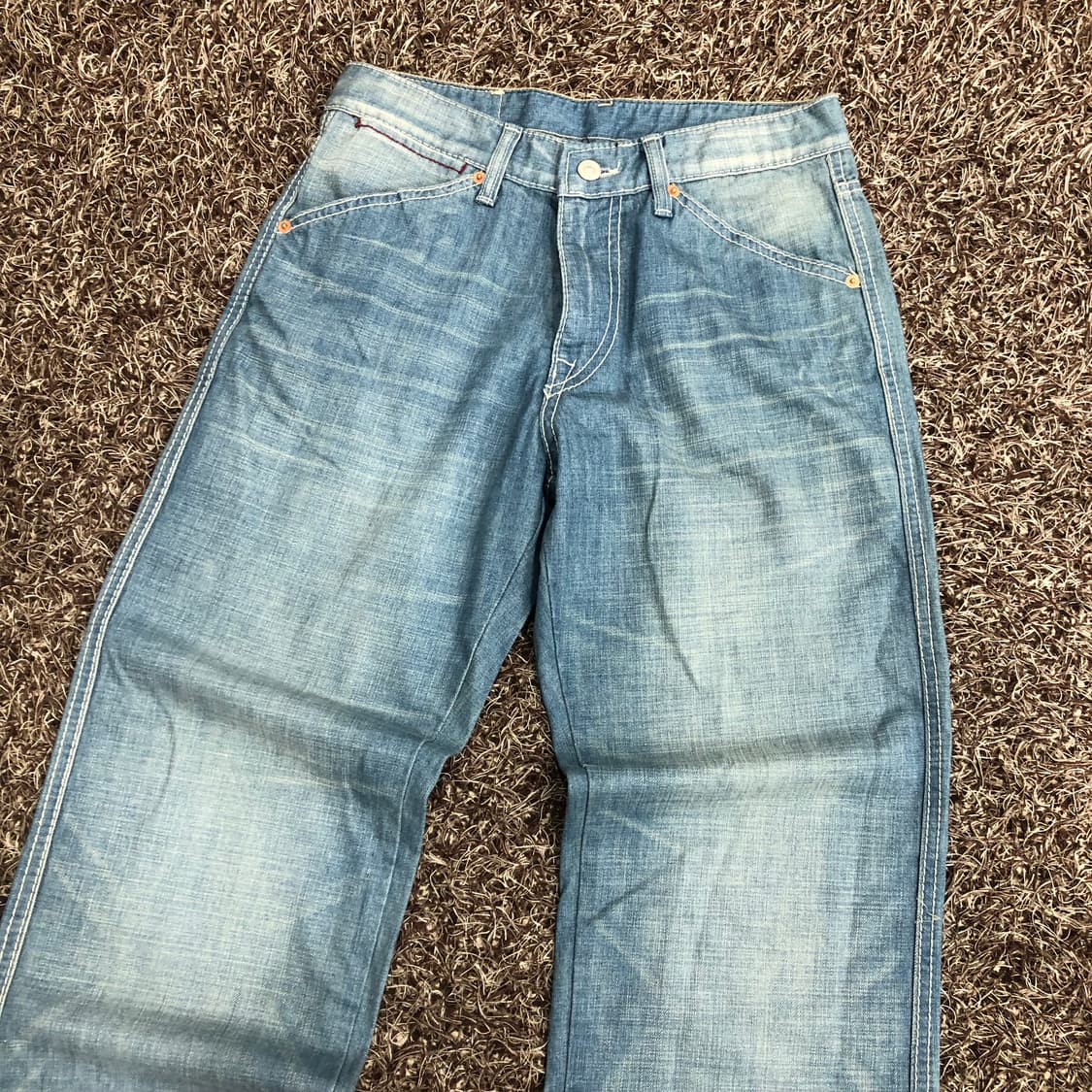 데드스탁 리바이스 506 USA 워싱 데님 팬츠 상품이미지6