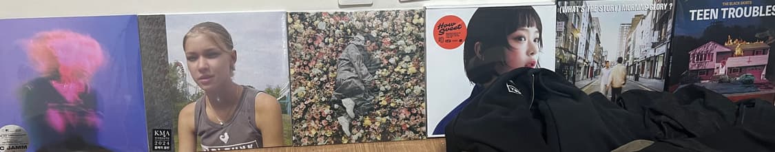 오아시스 씨잼 검정치마 등 lp 상품이미지1