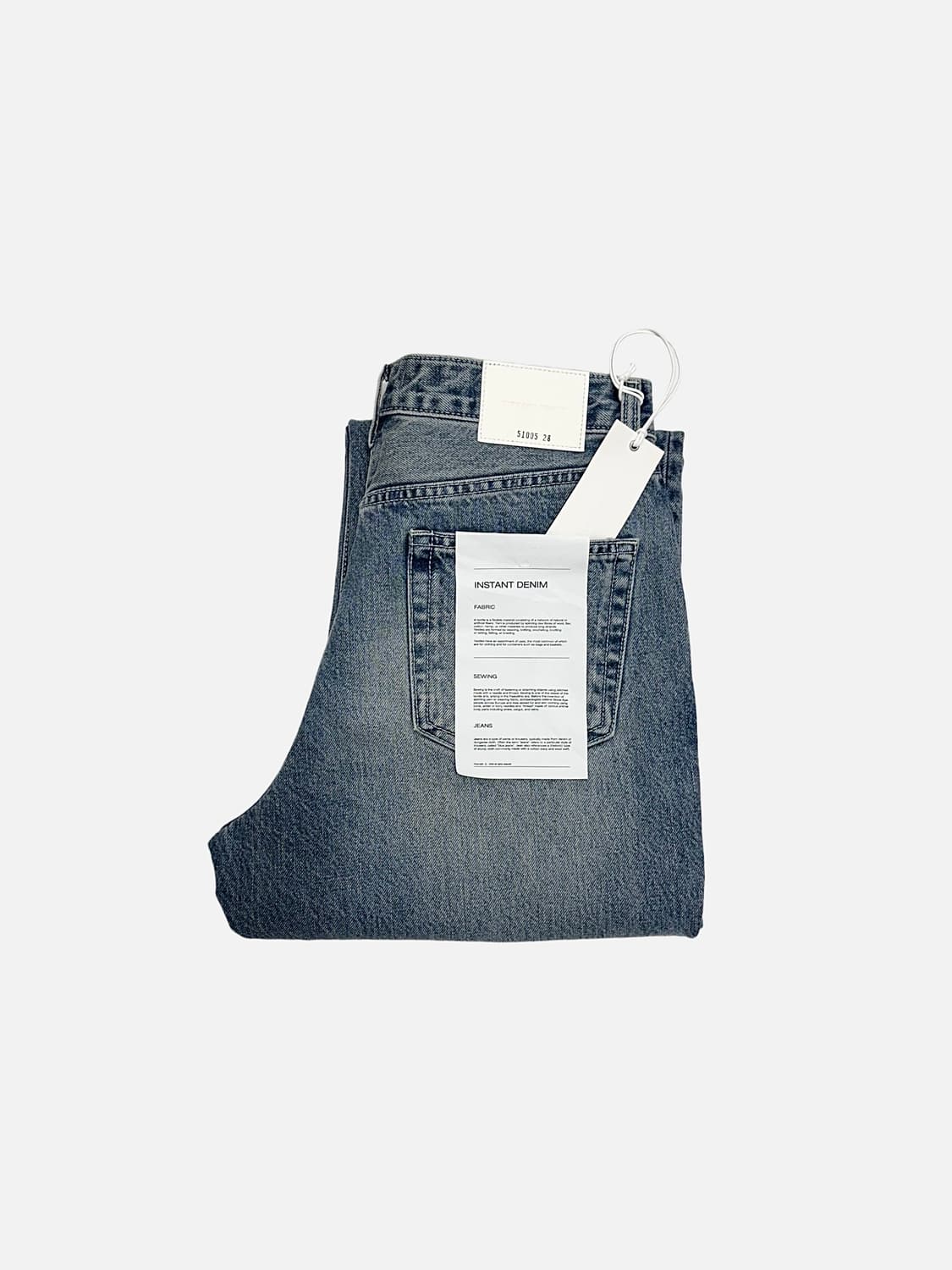 브랜디드 Hishitomo 히시모토 컬렉션 데님팬츠 상품이미지2