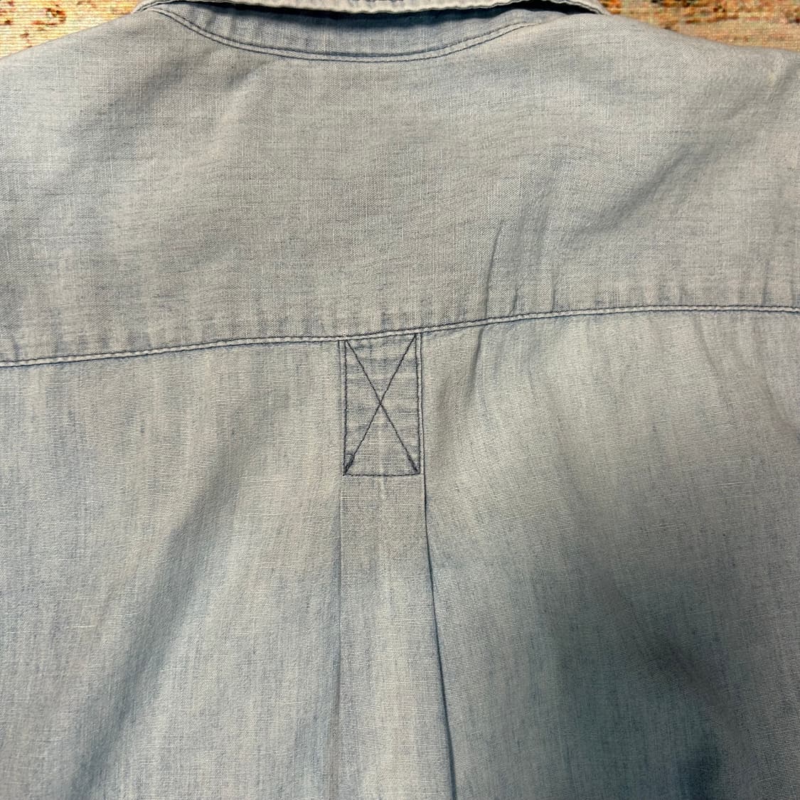 [XL] 90s 리바이스 포켓 샴브레이 반팔 셔츠 상품이미지7