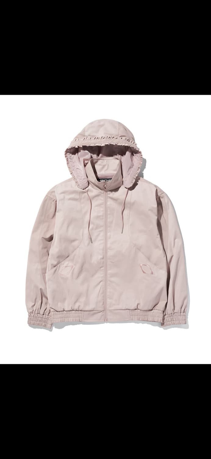 미스치프 보닛 후디 자켓 핑크 베이지 M 상품이미지1