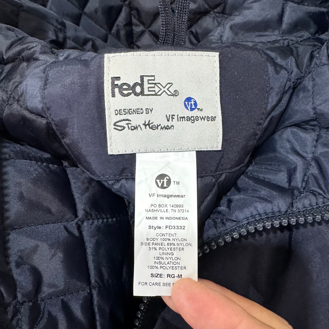 페덱스 오피셜 프리마로프트 점퍼 (L)   상품이미지7