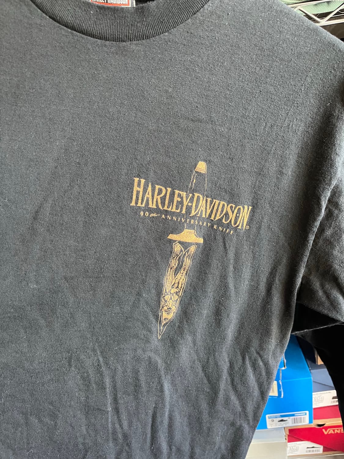 90s usa 할리데이비슨 긴팔 상품이미지3