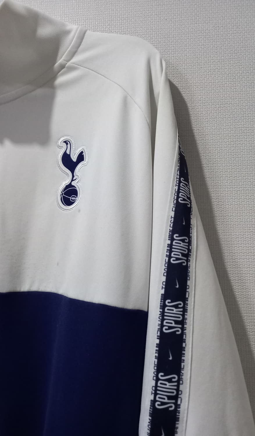 나이키 토트넘 홋스퍼 화이트 네이비 트랙탑 저지 져지집업 100/L 상품이미지2