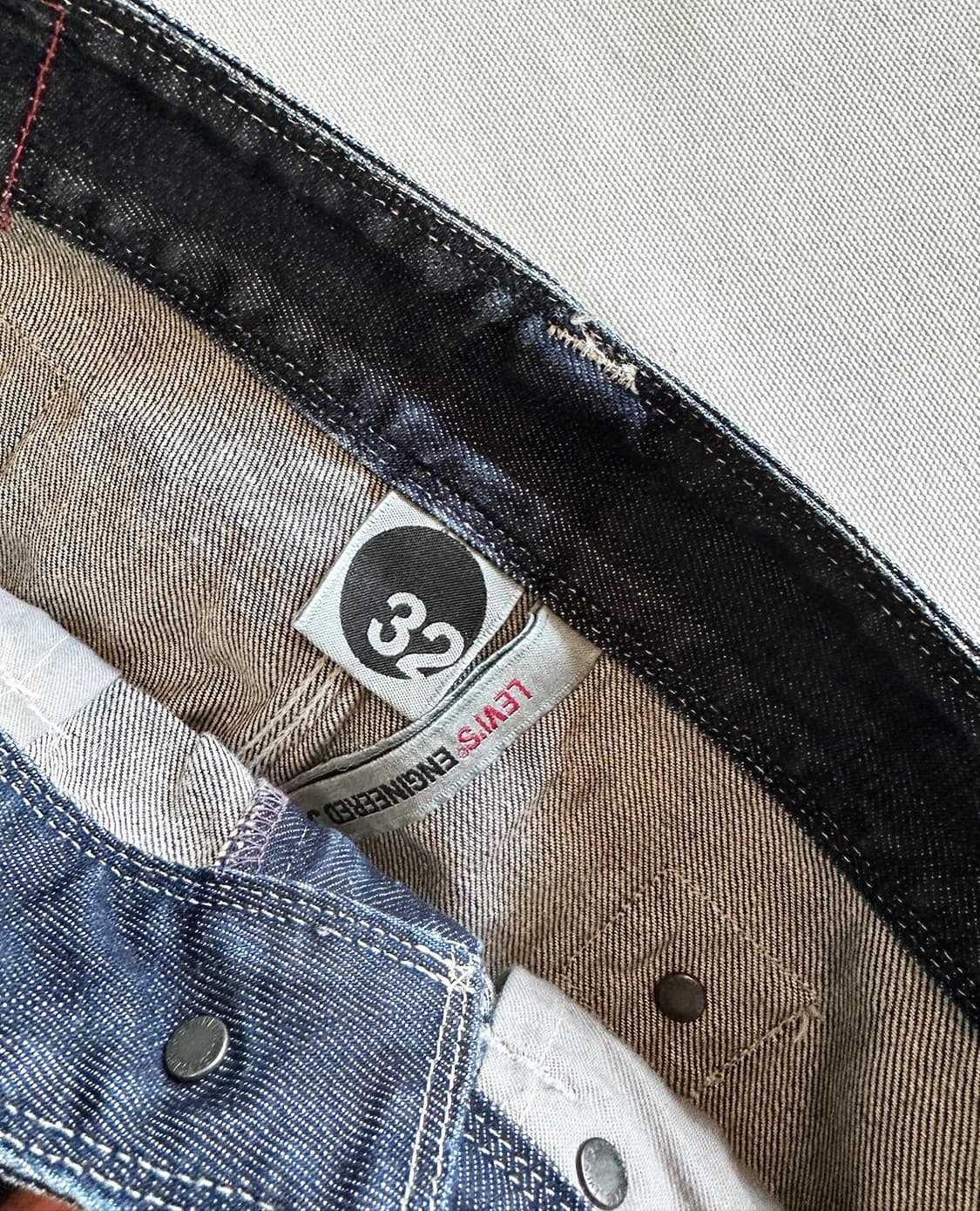 LEVI'S engineered cinch back w32 상품이미지10