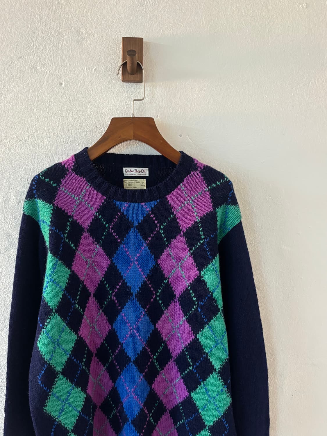 아가일 니트 상품이미지3