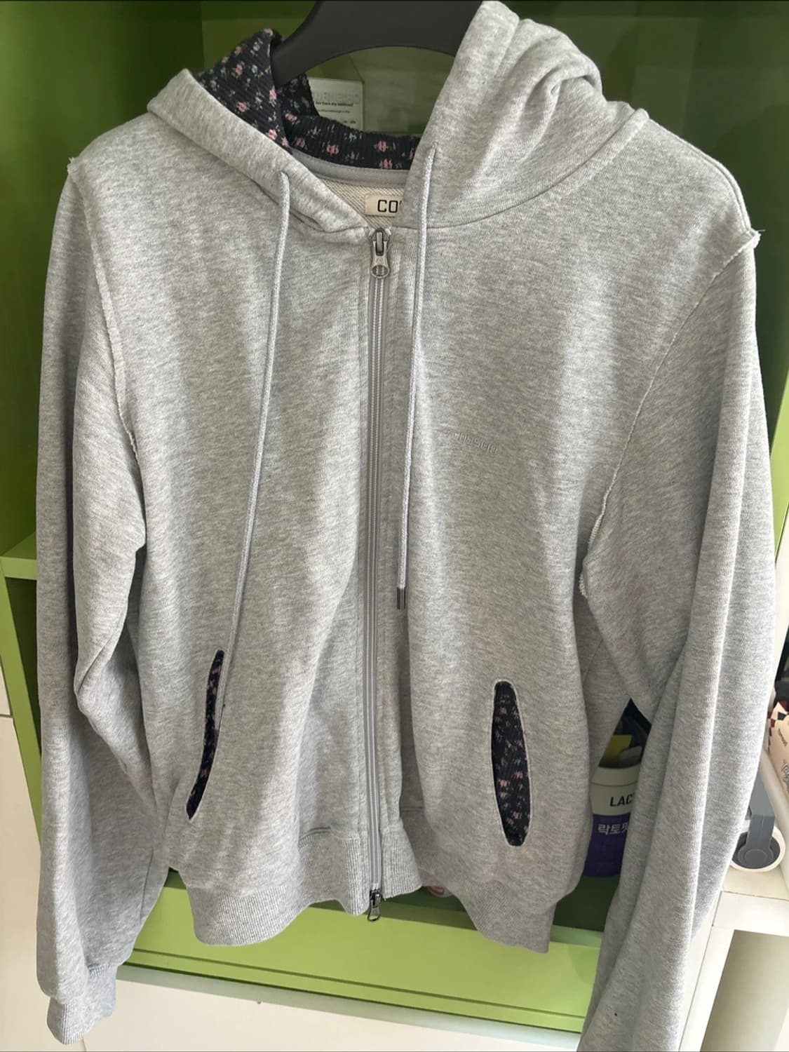 코이세이오 플라워 후드집업 상품이미지1