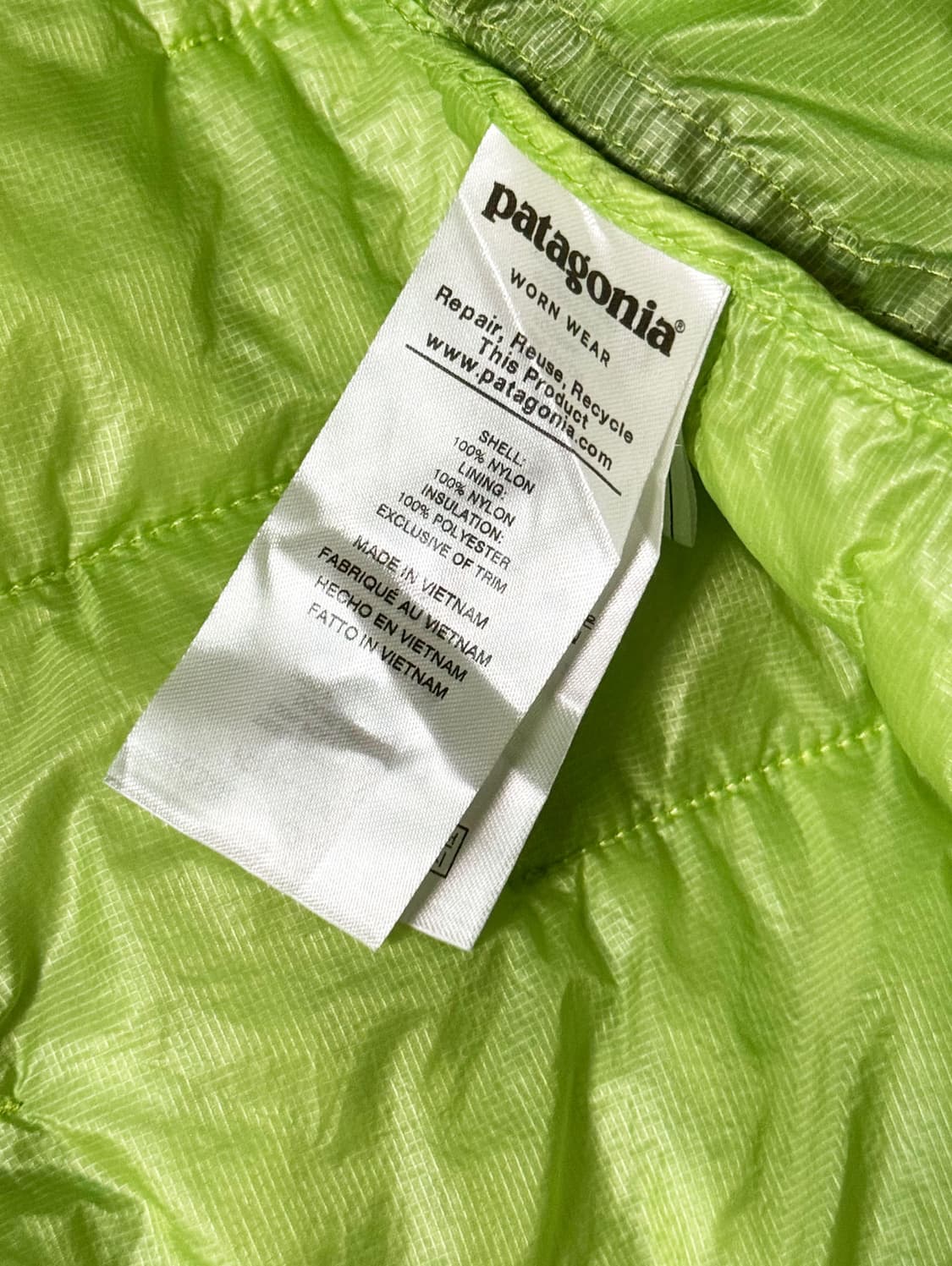 파타고니아 나노 퍼프 경량 푸퍼 자켓 (105-110) 상품이미지6