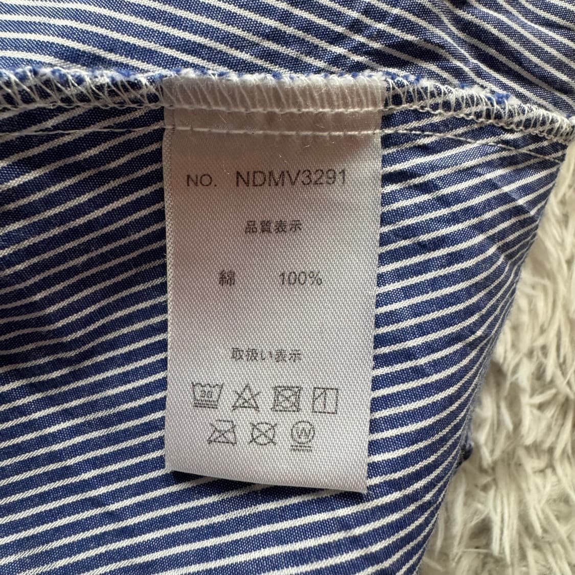 NORTH 일본빈티지 땡땡이 반발 셔츠 블라우스 노드 땡땡이셔츠 M 40 상품이미지6