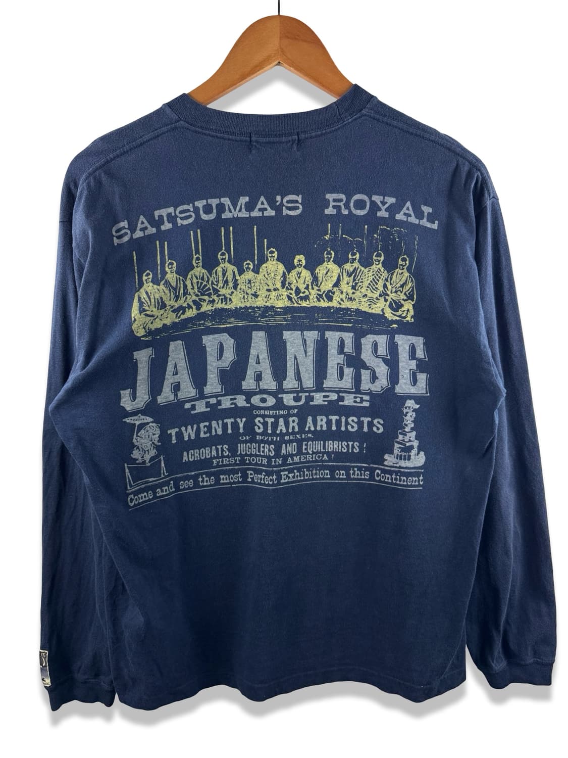 JPN 오리엔탈 재패니즈 무드 네이비 롱슬리브2973 상품이미지1