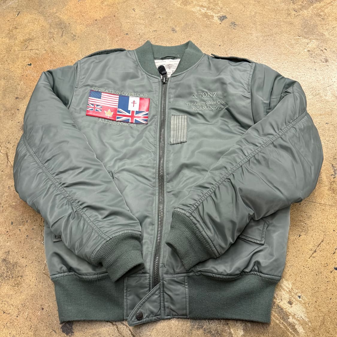 [정품/L] XTONZ Operation Overload 항공점퍼 b16 상품이미지2