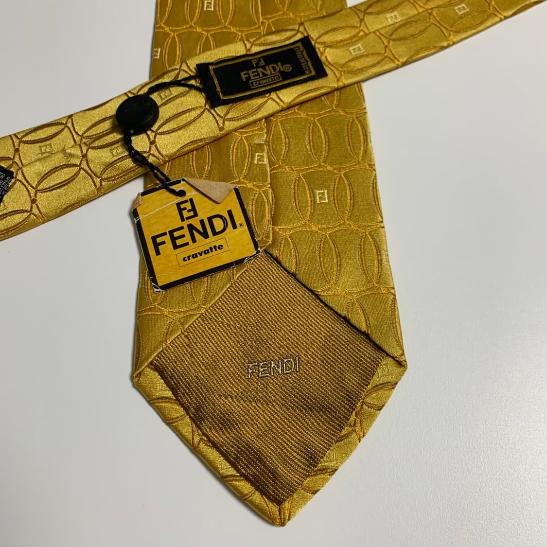 펜디(FENDI) 미사용품 명품넥타이 택 달린 S등급 100실크 상품이미지6