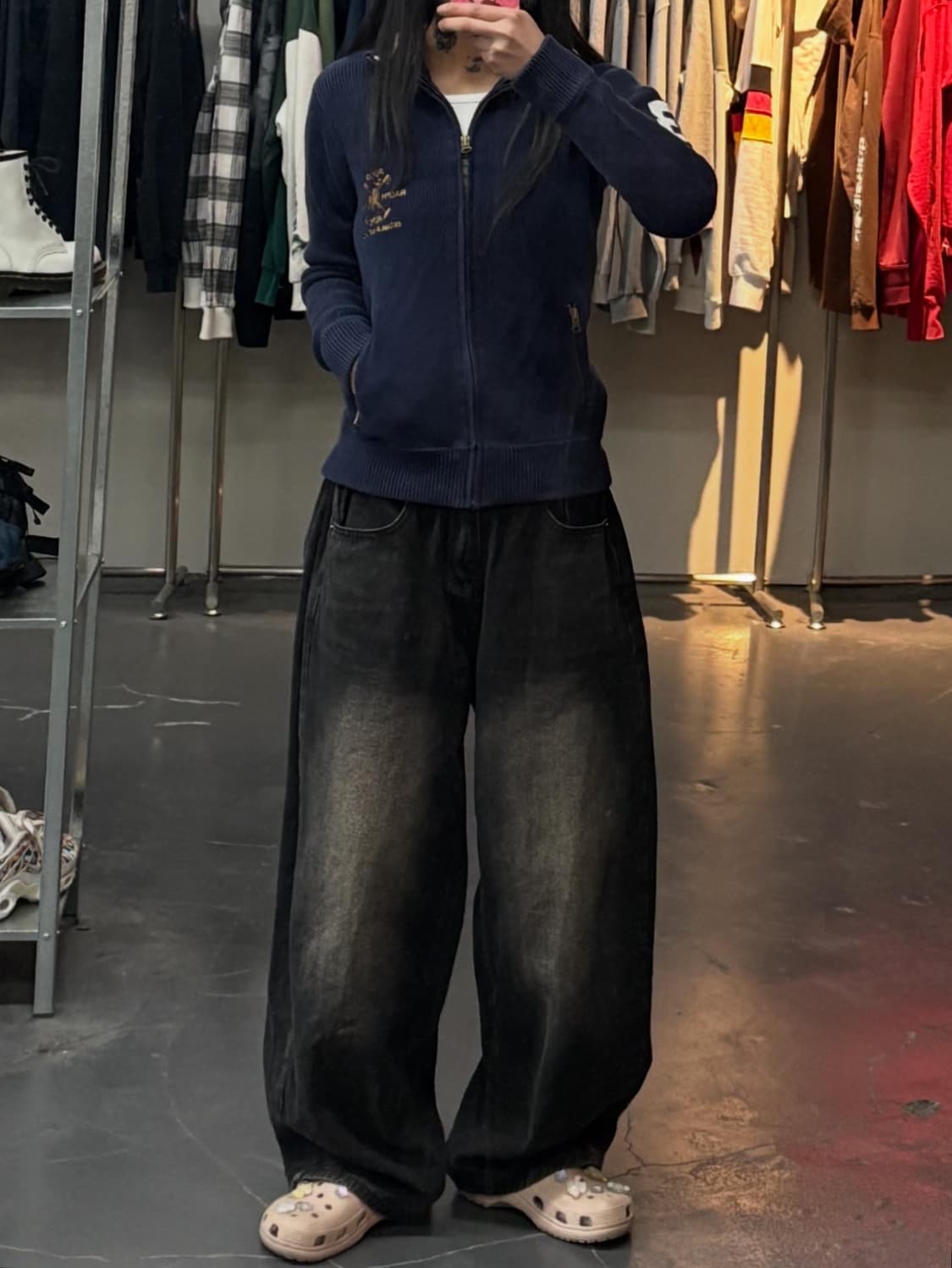 폴로랄프로렌 램스울 니트집업자켓 A3320 상품이미지1