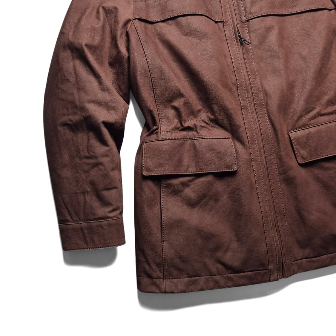 [105] 마에스트로 소가죽 구스다운 패딩자켓 상품이미지4