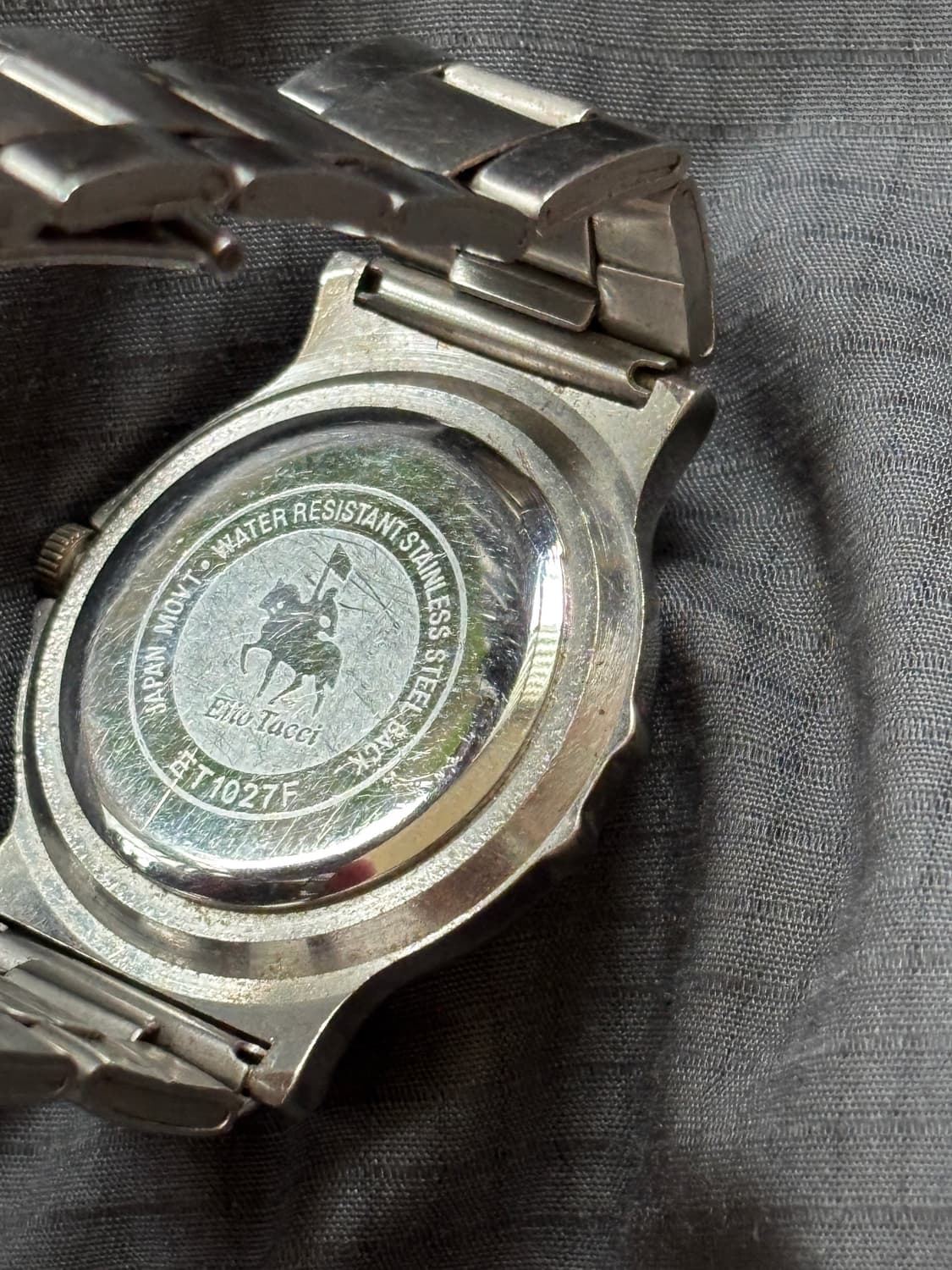 vintage elio tacci metal watch  상품이미지6