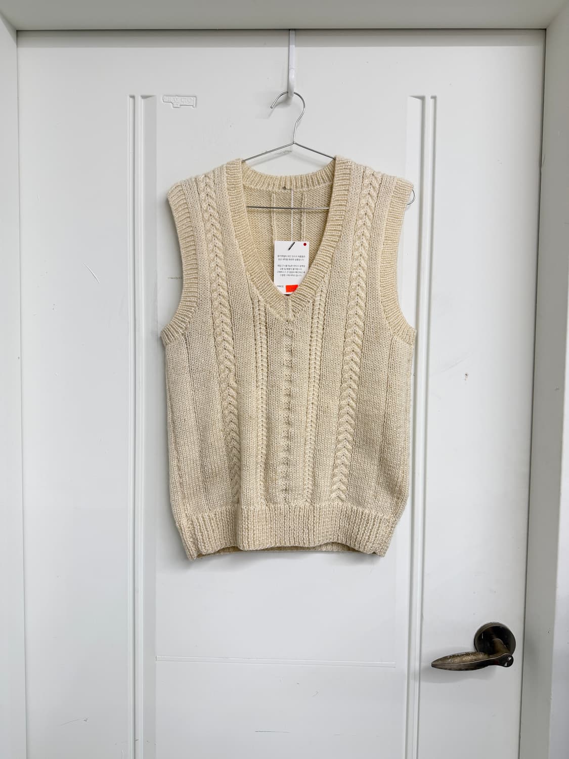 일본빈티지 핸드메이드 니트 베스트 상품이미지2