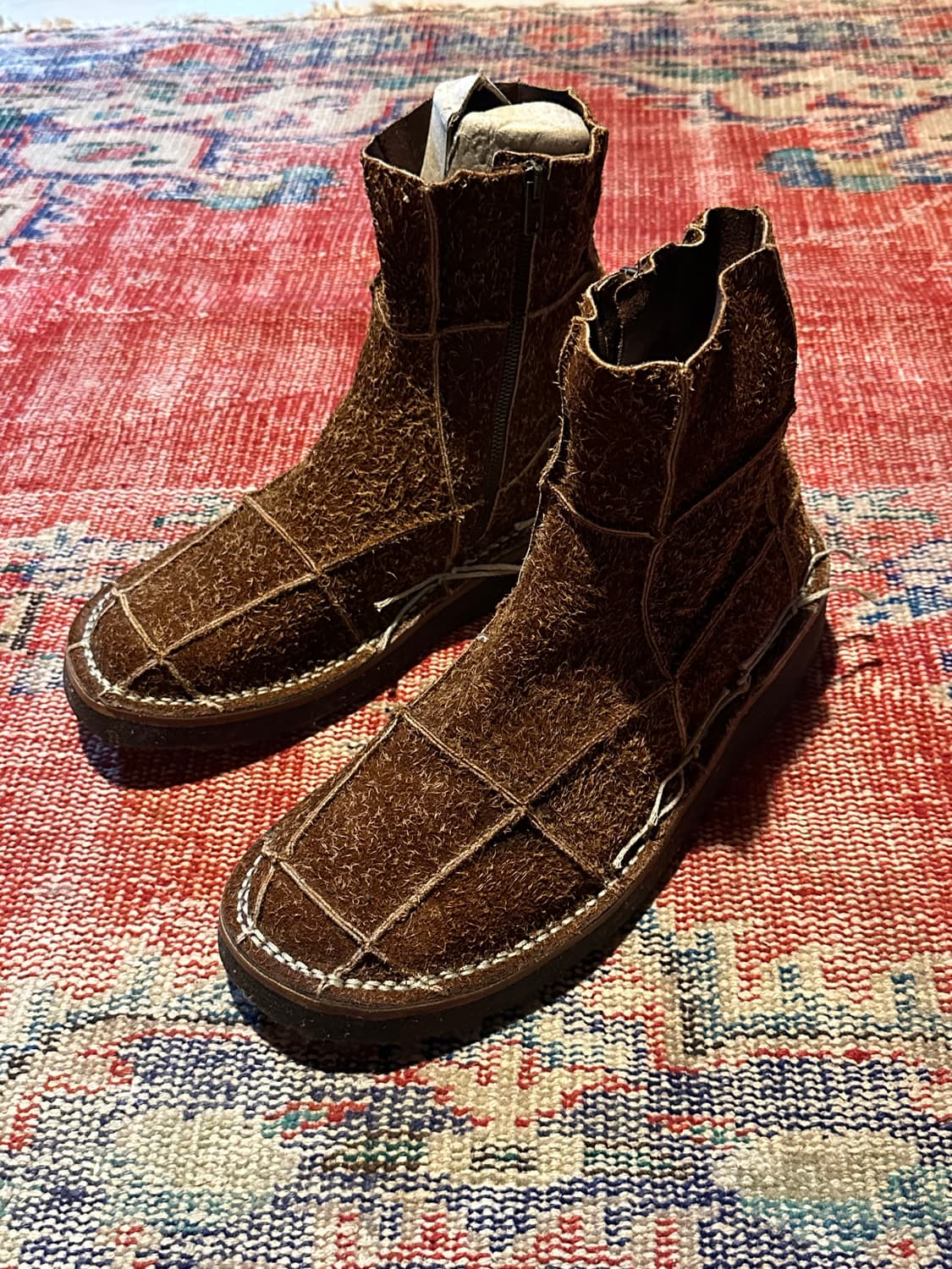 아크네 스튜디오 패치워크 스웨이드 부츠 44 상품이미지5