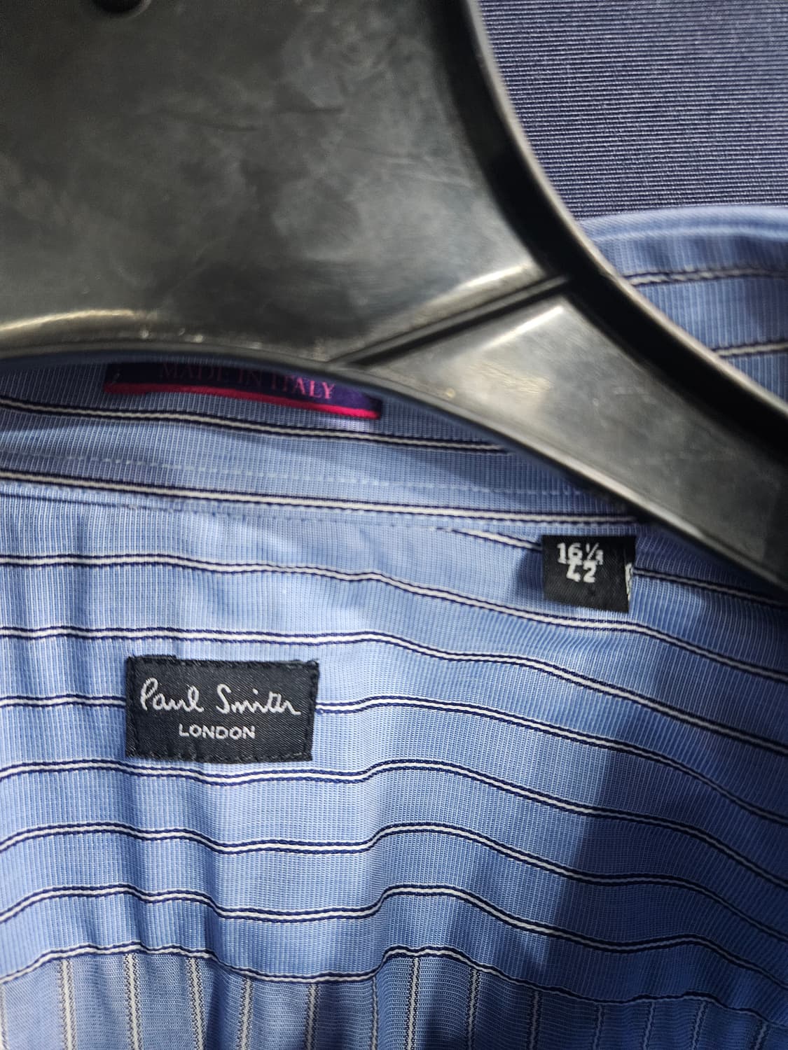 폴스미스 스트라이프 줄무늬 남성 42 긴팔셔츠  상품이미지3