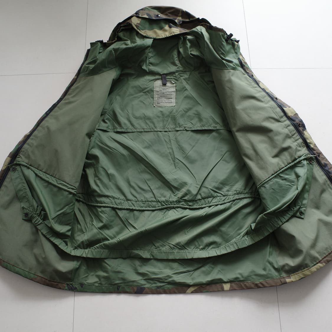90s ECWCS 미군 오리지널 군납 고어텍스 파카 L-R 상품이미지6