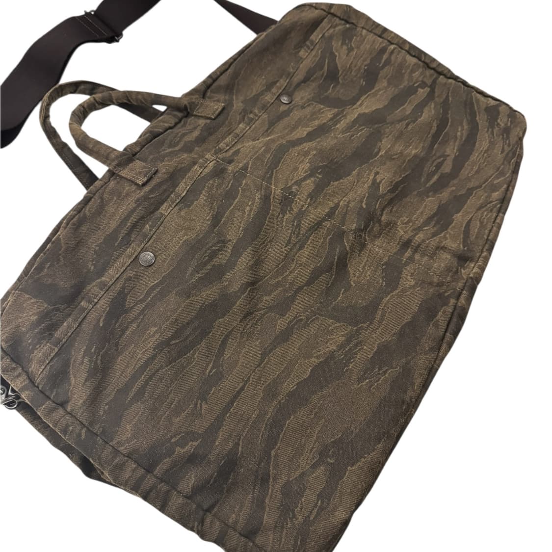 포터 70주년 그린아이 2way 보스턴백 타이거카모 상품이미지5