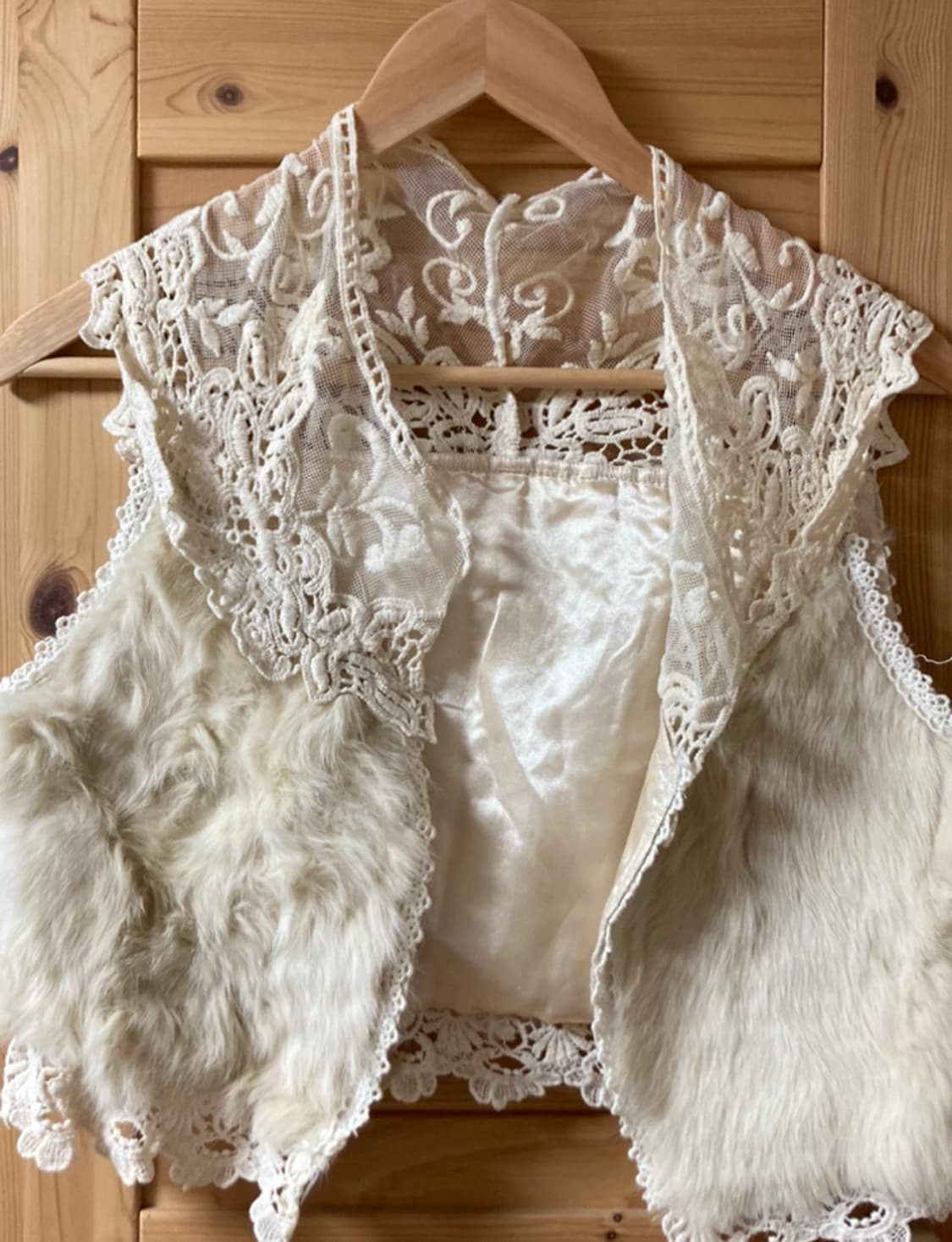 레이스 코튼 베스트 가디건 상품이미지2