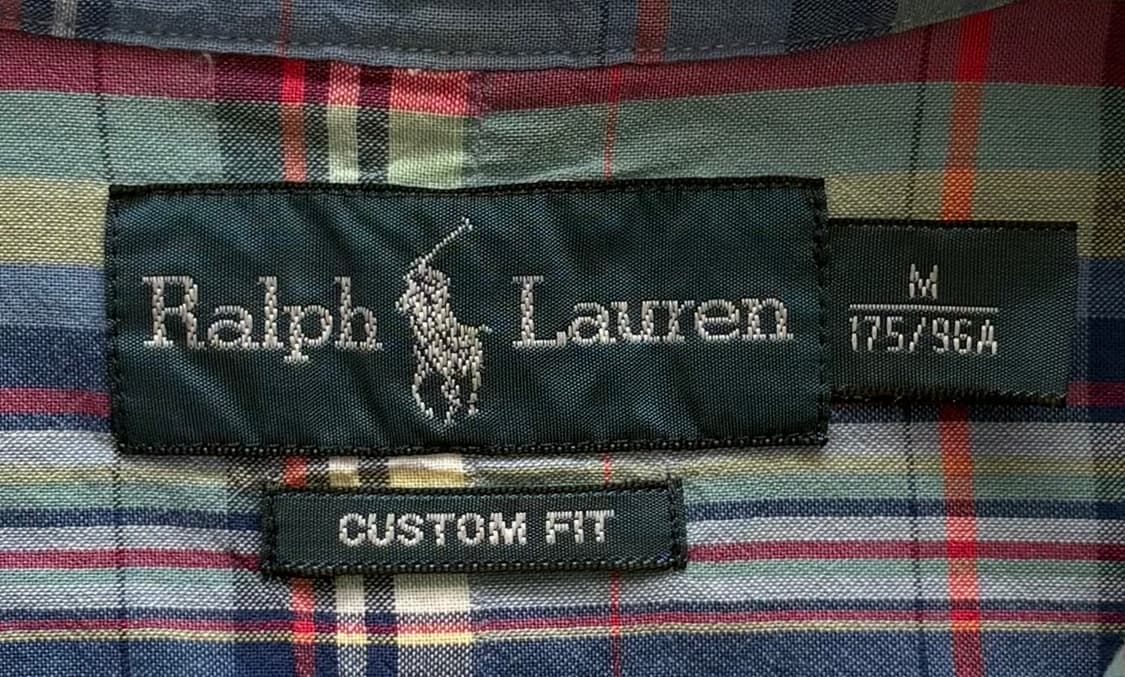 Polo 폴로랄프로렌 포플린 체크 반팔 셔츠 상품이미지4